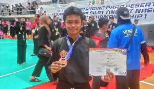 Fachrie, Juara 3 Pencak Silat Tingkat Nasional Tahun 2023